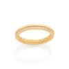 Luminoso Anillo de Matrimonio 48 Circonias Enchapado En Oro 18K 2 Luminoso Anillo de Matrimonio 48 Circonias Enchapado En Oro 18K