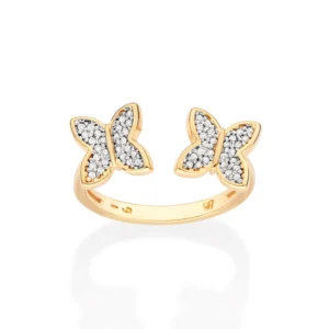 Anillo Ajustable de Mariposa