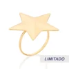 Anillo Maxi De Estrella Enchapadas En Oro De 18k 2 anillo de estrella maxi