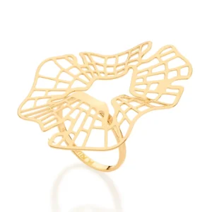 Alternative view of Anillo Maxi De Filigrama Enchapados En Oro 18k