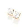 aretes cristal blanco