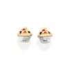 aretes de cupcake con circonias de colores 2