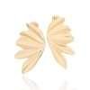 Aretes Maxi Alas de Mariposa Enchapados en Oro 18K - Imagen 5