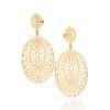 Aretes maxi estilo arabesco enchapadas en oro de 18k 1 aretes maxi estilo arabesco enchapadas en oro de 18k 2