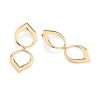 Aretes maxi gotas enchapadas en oro 18k 1 aretes maxi gotas enchapadas en oro 18k 2