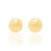 Aretes de Puntos Enchapados en Oro 18K - Pequeños 2 Aretes de puntos pequeños