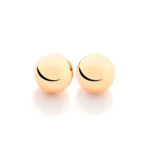 Aretes de puntos grandes