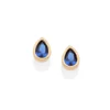 Aretes gota azul