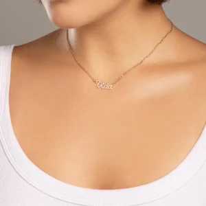 Alternative view of Colla De Vida Con Circonias Enchapadas En Oro De 18k
