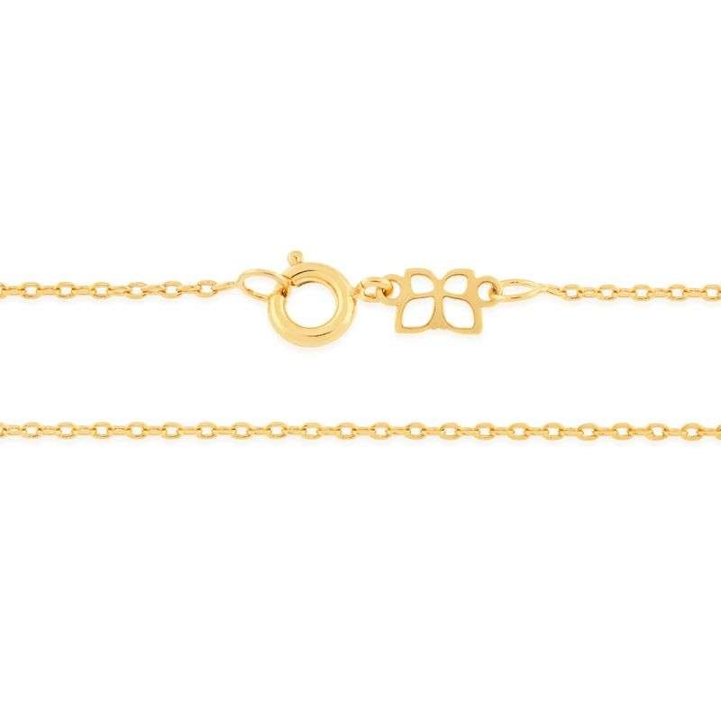 Collar de eslabones chicos enchapado en oro de 18k 5 Collar de eslabones chicos enchapado en oro de 18k - Imagen 3