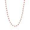Collares de cristales rojos enchapadas en oro de 18k - Imagen 3