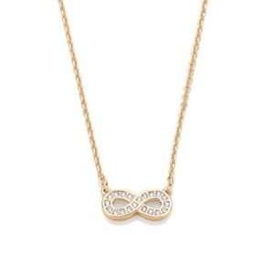Collares Infinito Enchapados En Oro18K
