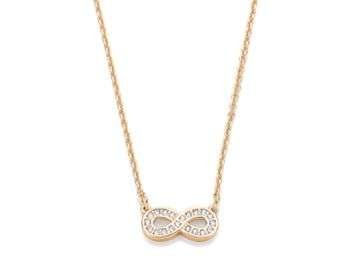 Collares Infinito Enchapados En Oro18K 3 Collares Infinito Enchapados En Oro18K