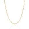 Collares Largo Paper Clip Enchapados en Oro 18K 1 collares largo paper clip oro18k 1 2
