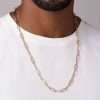 Collares Largo Paper Clip Enchapados en Oro 18K - Imagen 4