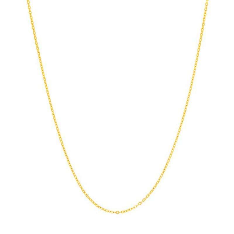 Collares liso enchapadas en oro de 18k 8 Collares liso enchapadas en oro de 18k - Imagen 6