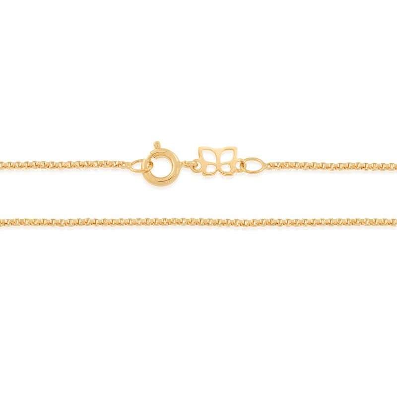 Collares liso estilo veneciano enchapadas en oro de 18k 6 Collares liso estilo veneciano enchapadas en oro de 18k - Imagen 4