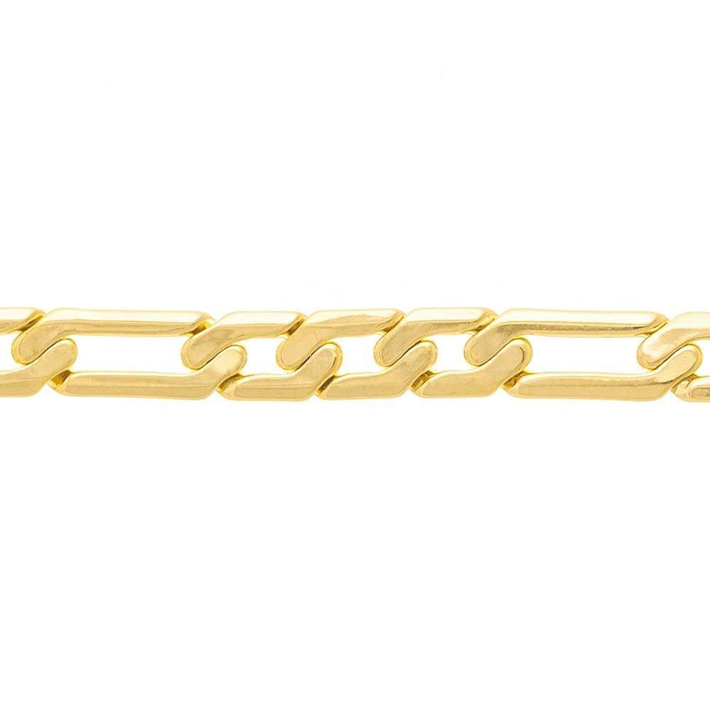 Collar y cadena gruesa hombre enchapado en oro de 18k 4 Collar y cadena gruesa hombre enchapado en oro de 18k - Imagen 2