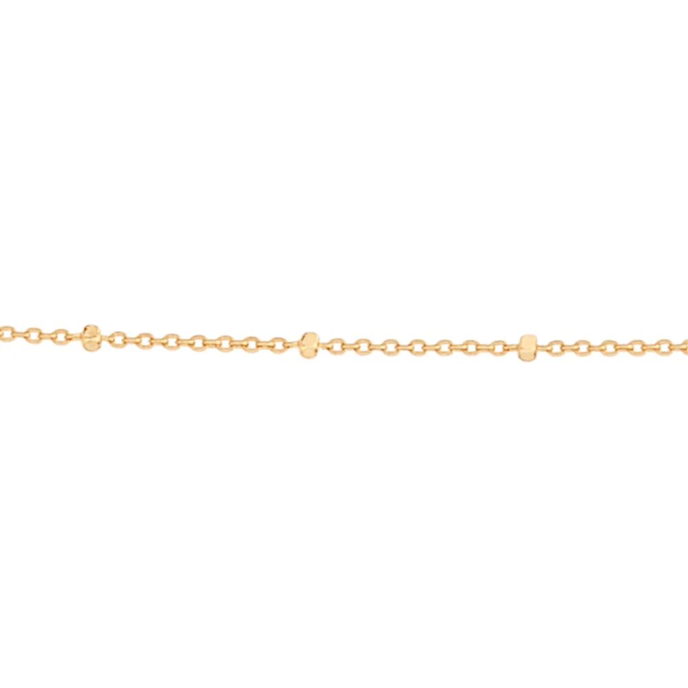 Collar de Bolitas Pequeñas Corto Enchapado en Oro 18K 4 Collar de Bolitas Pequeñas Corto Enchapado en Oro 18K - Imagen 2