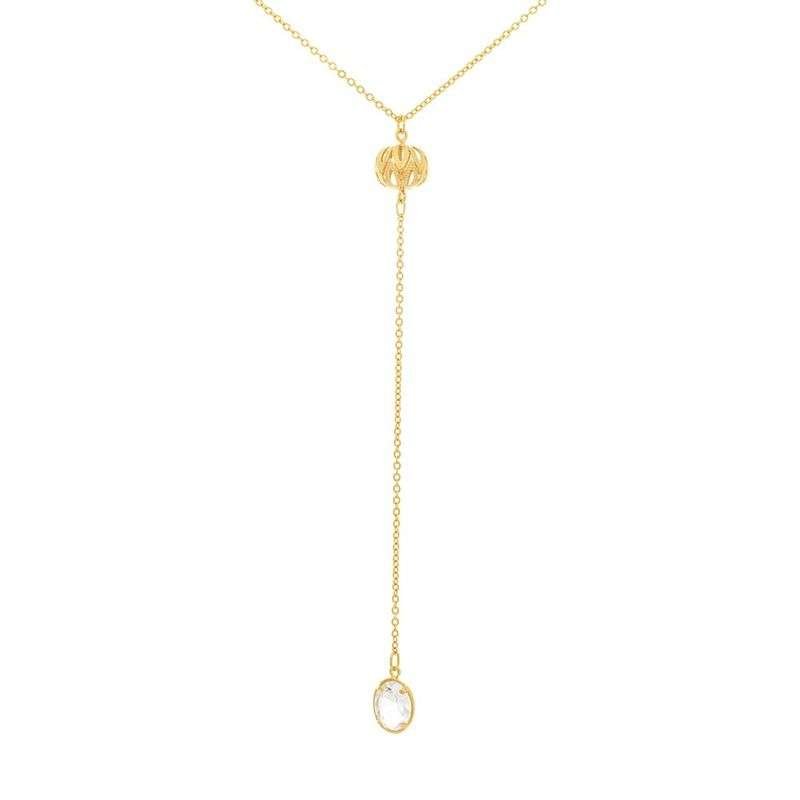 Corbatín Elegante con Circonia Enchapado en oro de 18k 5 Corbatín Elegante con Circonia Enchapado en oro de 18k - Imagen 3