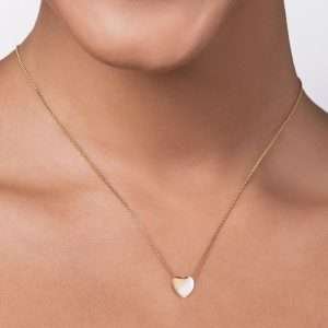 Dije de corazón liso