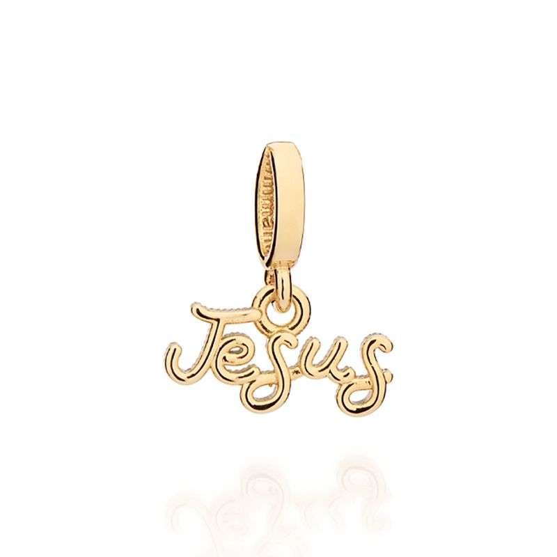 Dije de jesús enchapado en oro de 18k 3 Dije de jesús enchapado en oro de 18k