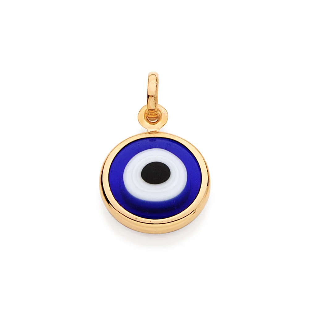 Dijes Ojo Turco Enchapados En Oro 18K 3 Dijes Ojo Turco Enchapados En Oro 18K