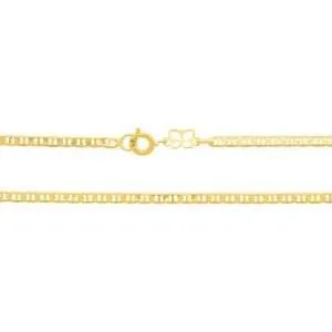 Home 30 Gargantilla corte de diamante enchapada en oro de 18k