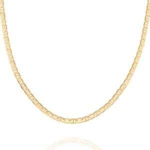 Alternative view of Gargantilla corte de diamante enchapada en oro de 18k