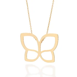 Gargantilla de mariposa