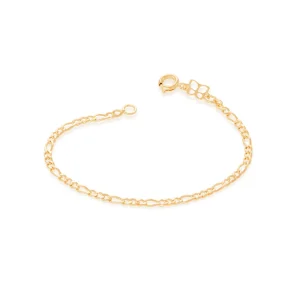 Pulsera Clásica para Niños Enchapada en Oro de 18k