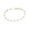 Pulseras de niñas con perla enchapadas en oro de 18k