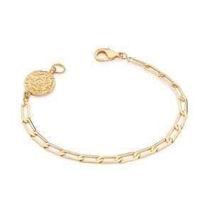 Alternative view of Pulseras de san benito enchapadas en oro 18k