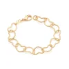 Pulsera de Corazones Entrelazados