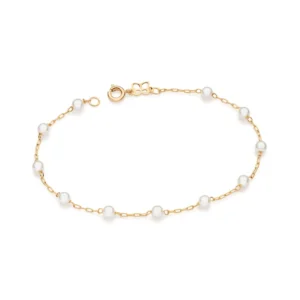 Pulseras de Perlitas larga