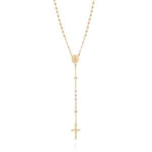 Rosario enchapadas en oro 18k