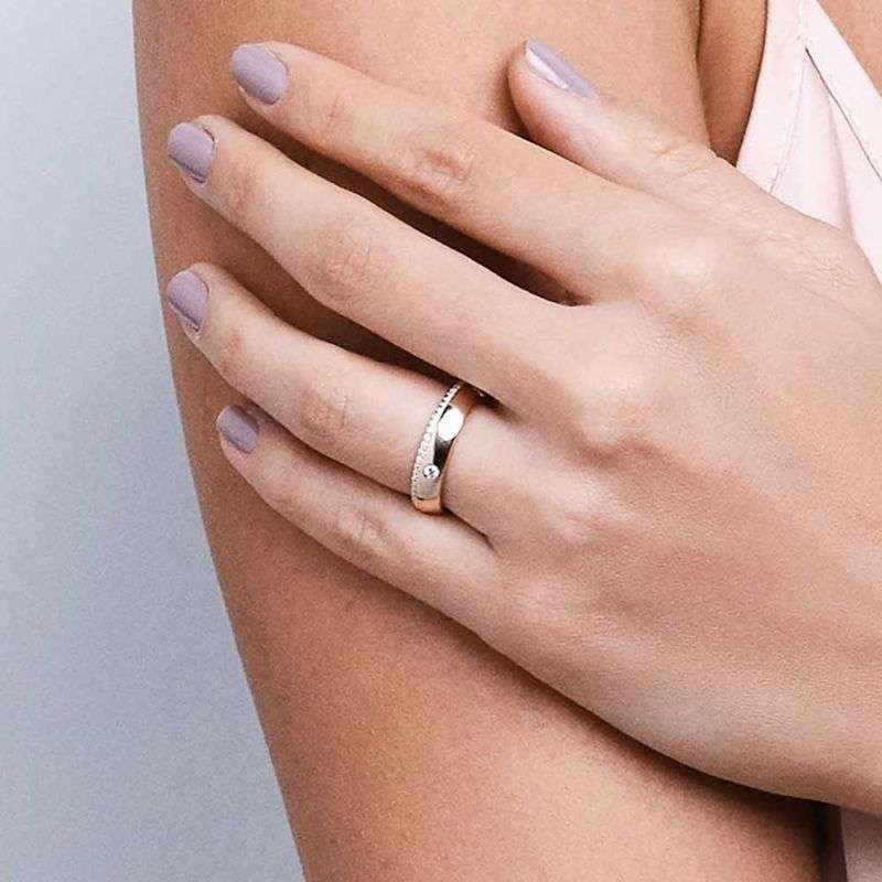 Sortijas con circonias alrededor enchapadas en oro de 18k 7 Sortijas con circonias alrededor enchapadas en oro de 18k - Imagen 5