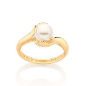 Anillo del mundo en nuestras manos enchapadas en oro de 18k