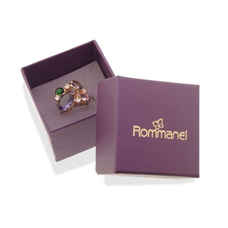 Anillo maxi de circulos enchapadas en oro de 18k 5 Anillo maxi de circulos enchapadas en oro de 18k - Imagen 3