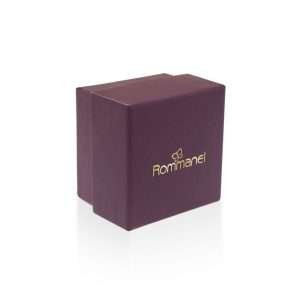 Alternative view of Anillo Pavé con 200 circonias blancas enchapadas en oro de 18k