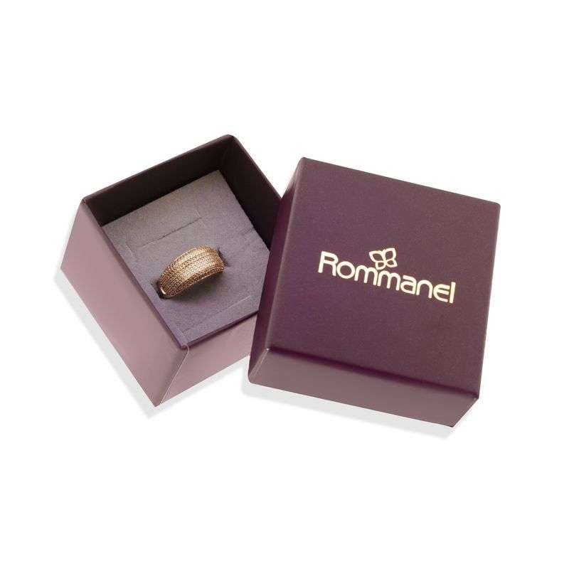 Anillo Pavé con 200 circonias blancas enchapadas en oro de 18k 5 Anillo Pavé con 200 circonias blancas enchapadas en oro de 18k - Imagen 3